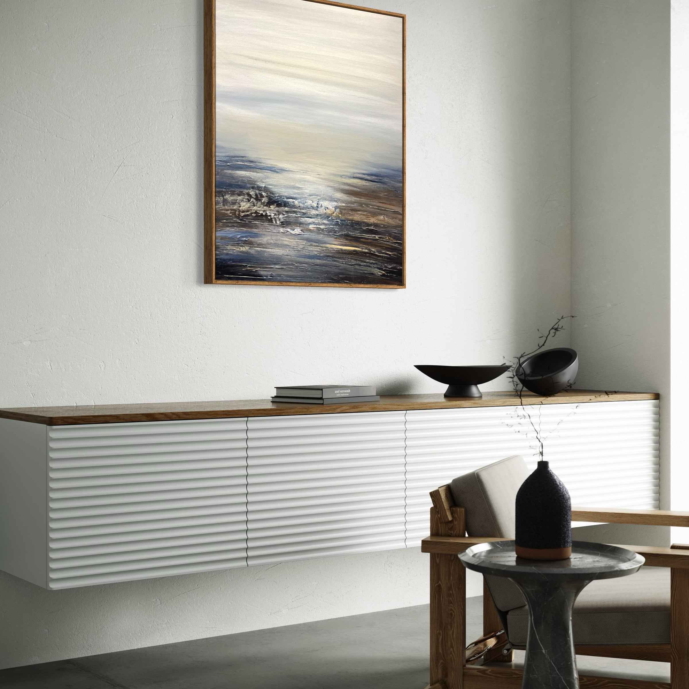 Morgon dimma i skärgården