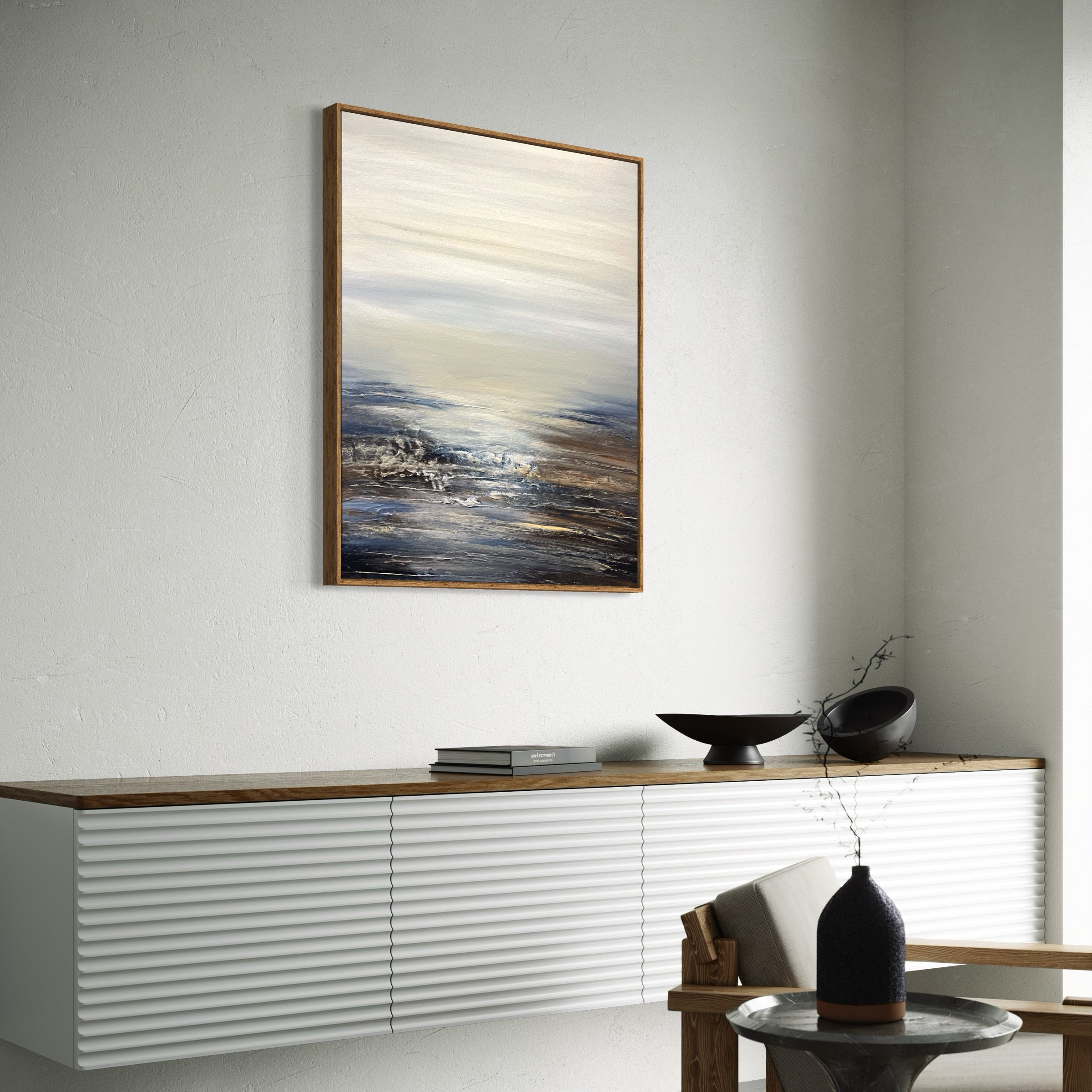 Morgon dimma i skärgården