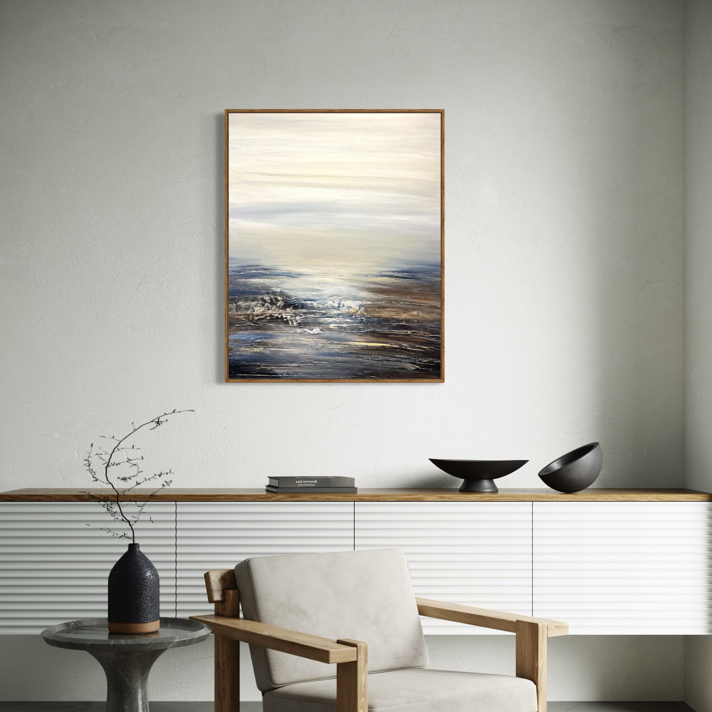 Morgon dimma i skärgården