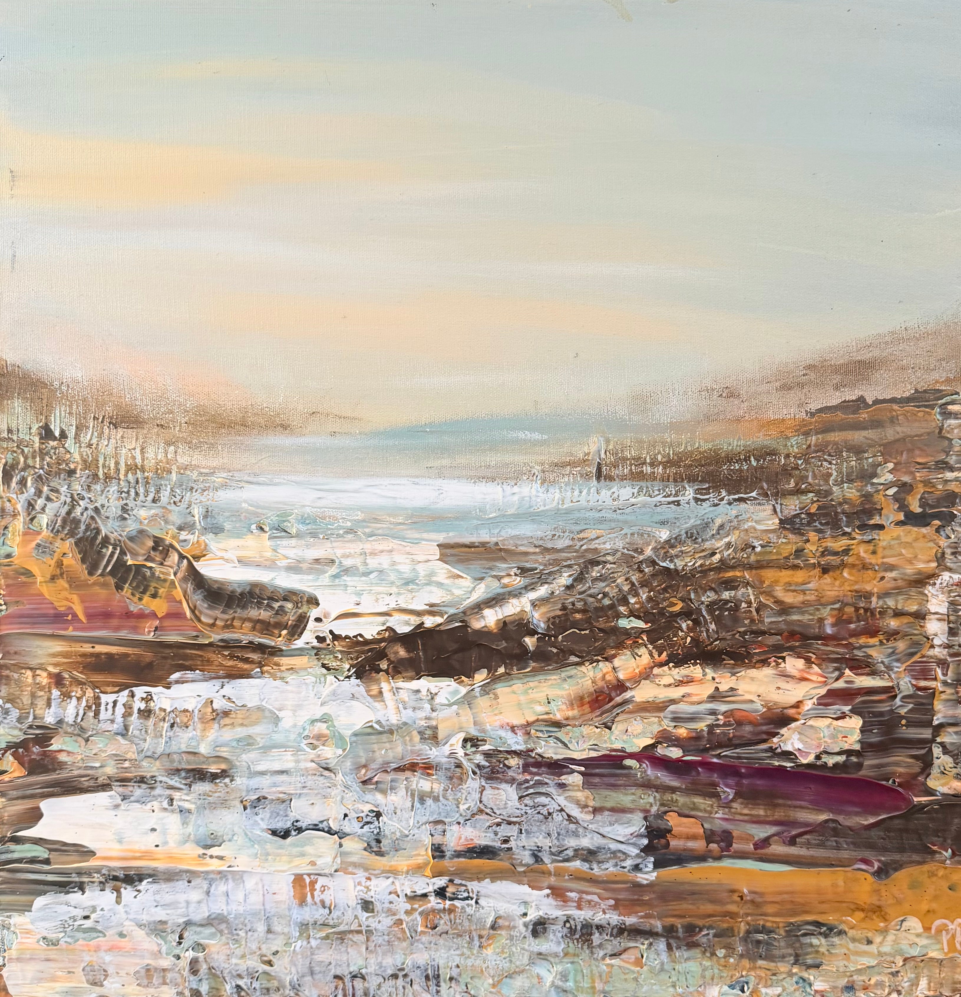 Vinterdag vid Värtan