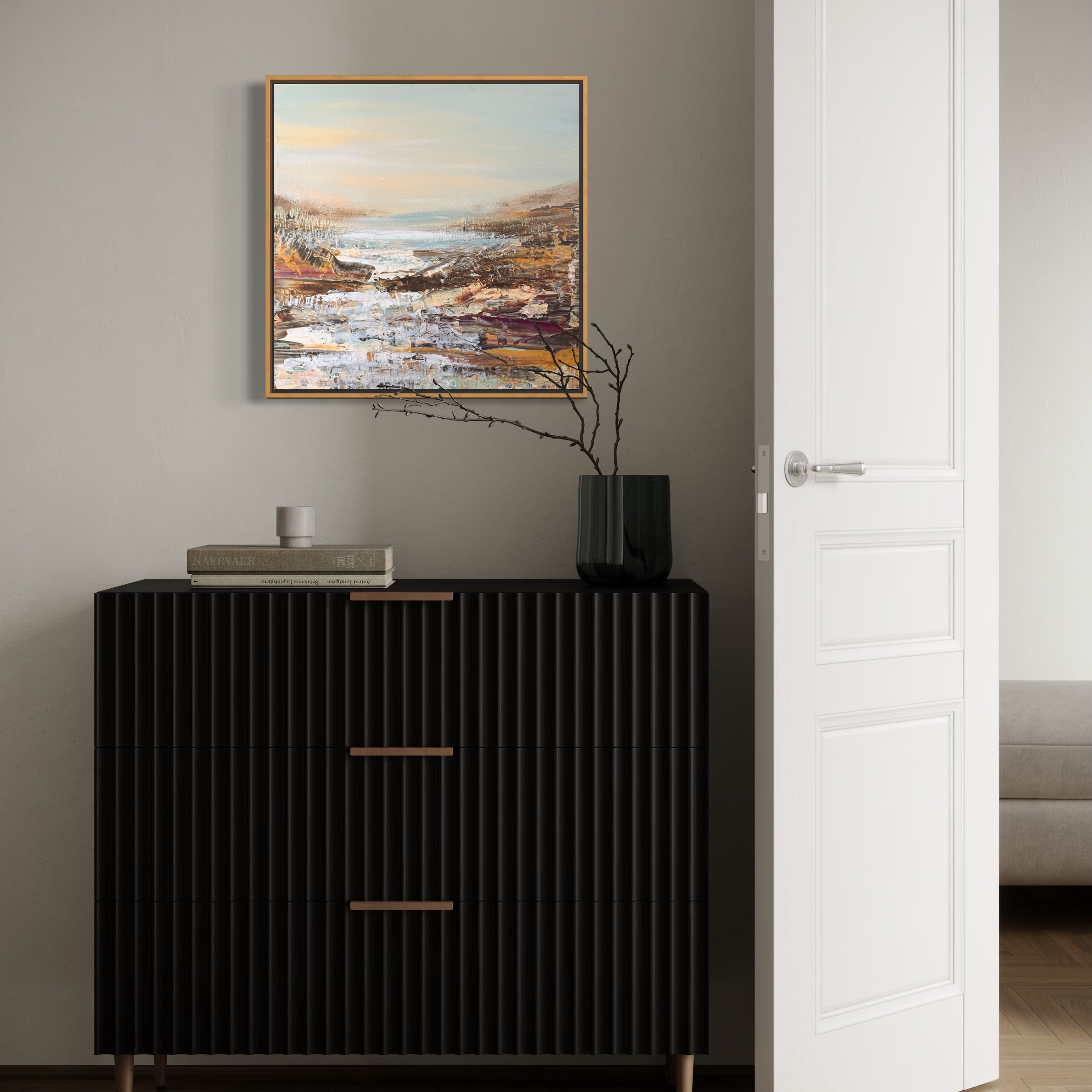 Vinterdag vid Värtan