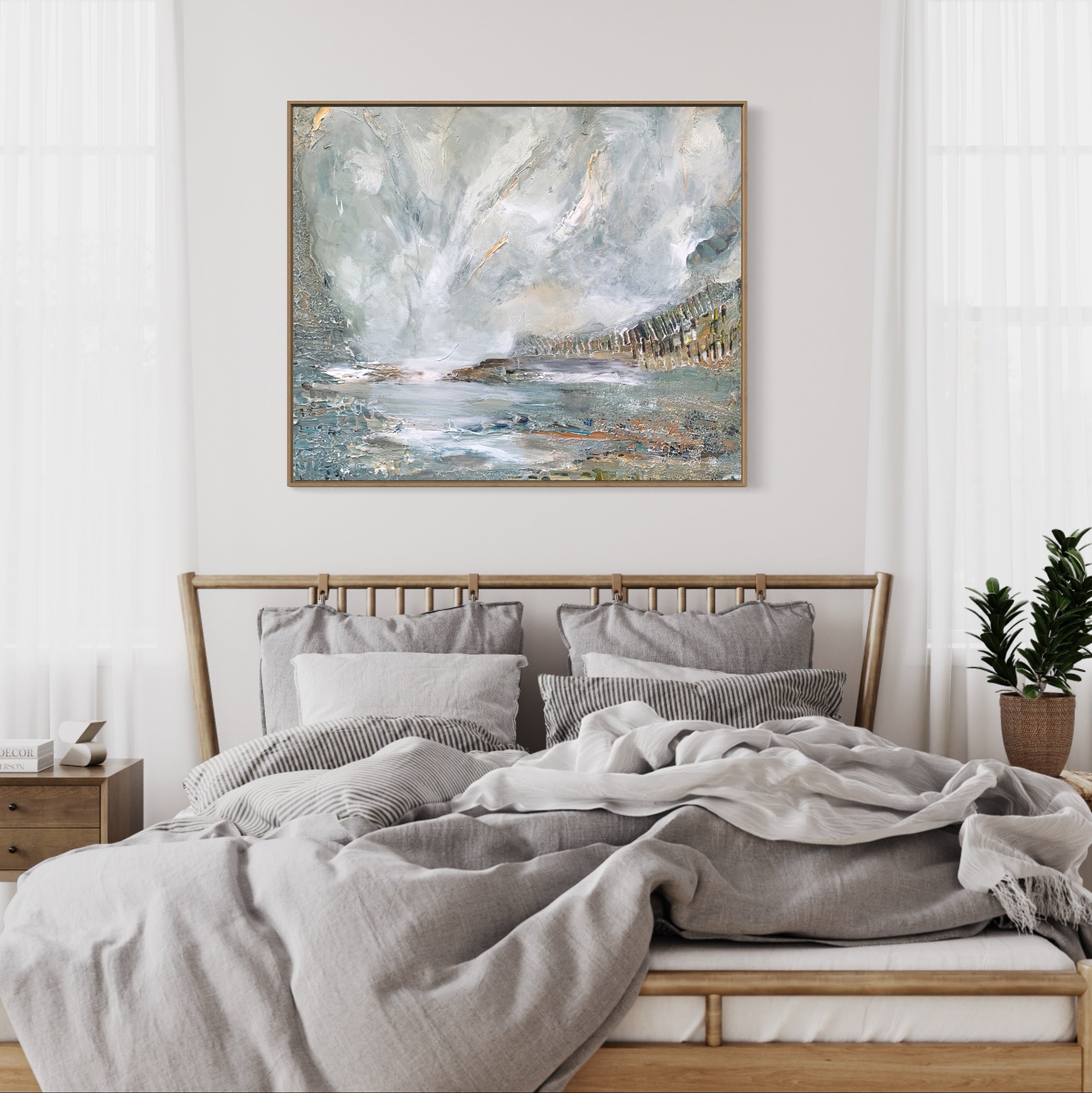 Sommar vid ladugårdsviken